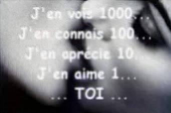 et toi t'aime ki ?